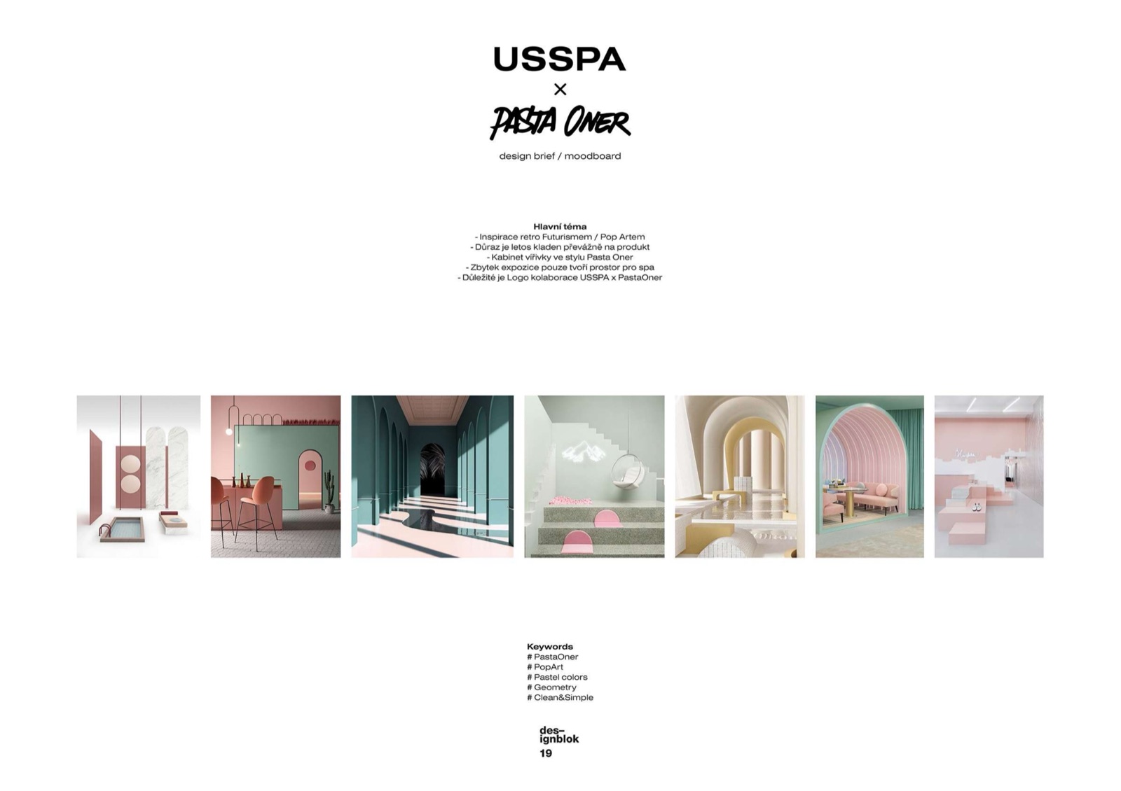 Design brief a moodboard