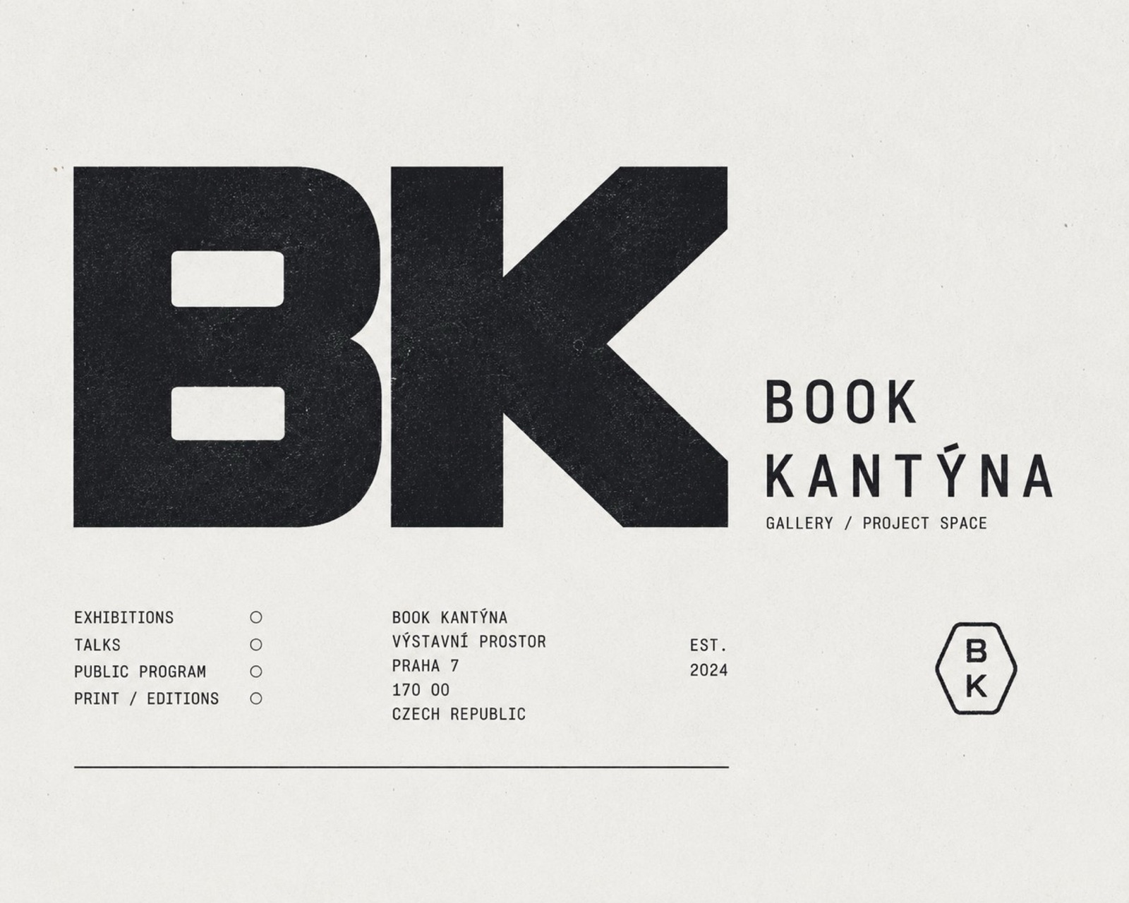 Logotyp BK a základní lockup