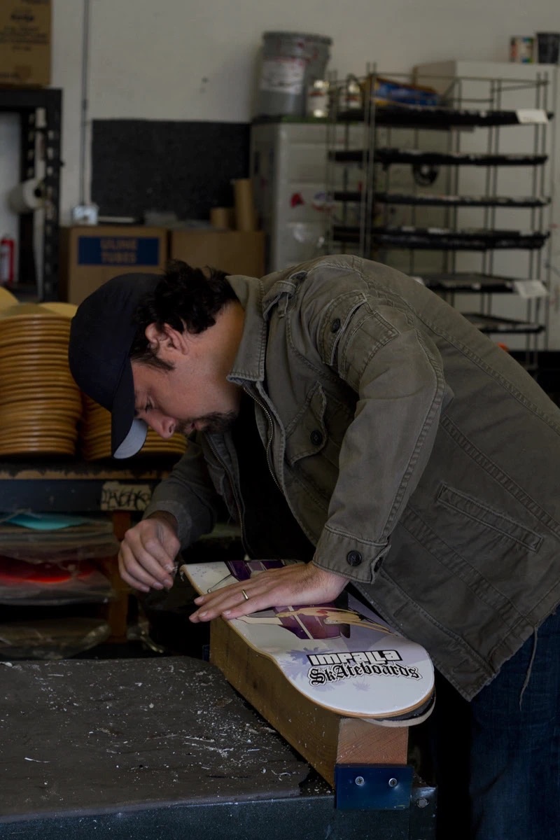 Impalla Skateboards — design desky — 3