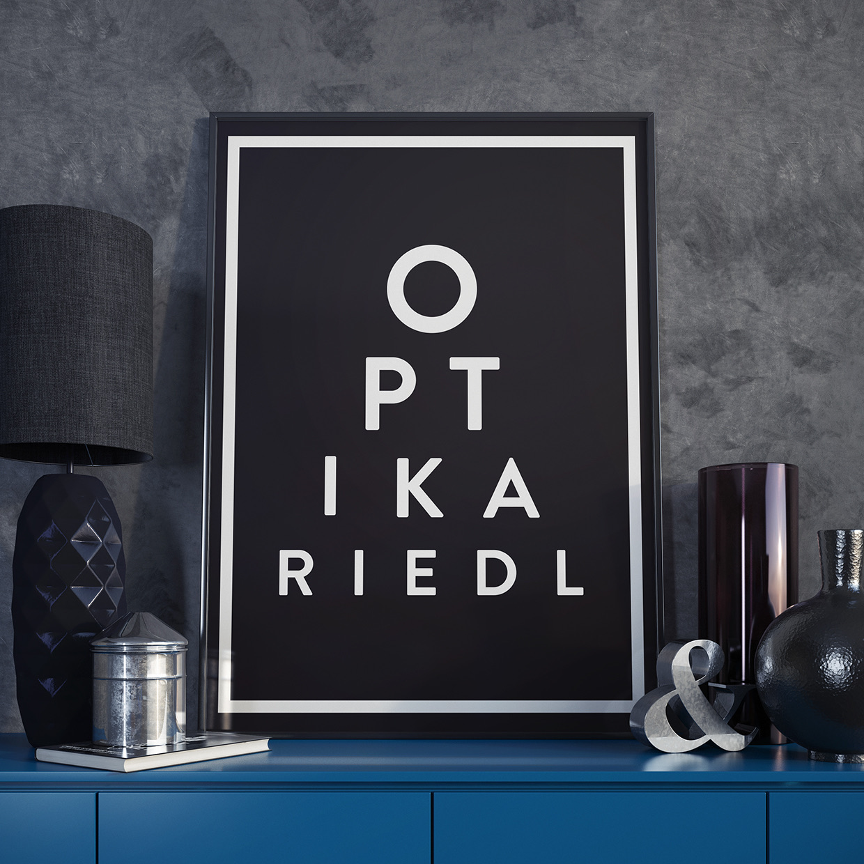 Optika Riedl — logotyp — 2